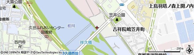 京都府京都市南区吉祥院嶋中ノ島周辺の地図