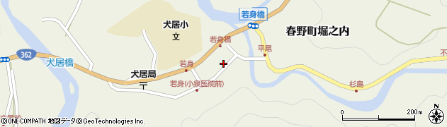 伊沢屋食料品店周辺の地図