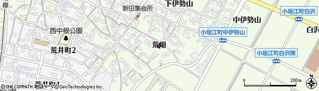 愛知県刈谷市小垣江町荒畑周辺の地図
