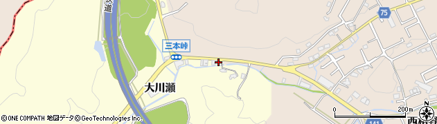 兵庫県三田市大川瀬563周辺の地図