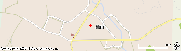 愛知県新城市巣山ホウヘ23周辺の地図
