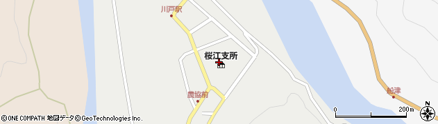 ＪＡしまね　桜江支店金融共済課周辺の地図