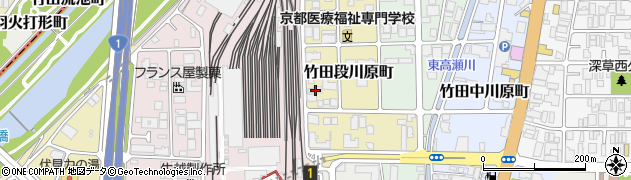 京都府京都市伏見区竹田段川原町273周辺の地図