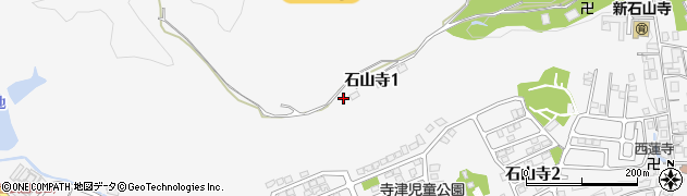 滋賀県大津市石山寺周辺の地図