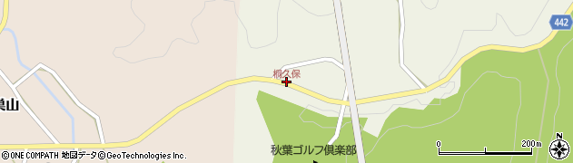 桐久保周辺の地図