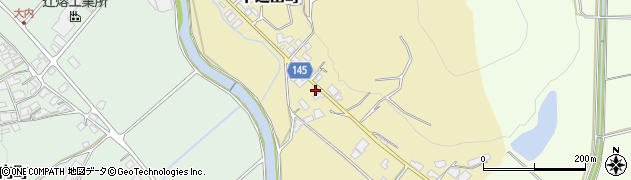 兵庫県加西市下道山町143周辺の地図