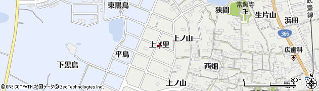 愛知県知多郡東浦町生路上ノ里周辺の地図