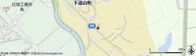 兵庫県加西市下道山町150周辺の地図