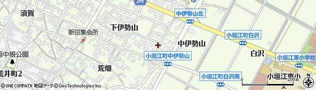 愛知県刈谷市小垣江町中伊勢山3周辺の地図