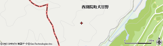 京都府亀岡市西別院町牧周辺の地図