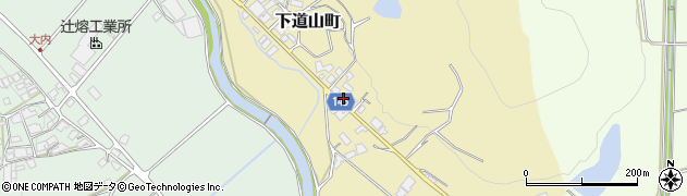 兵庫県加西市下道山町155周辺の地図