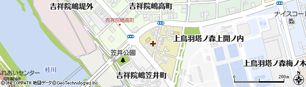 京都府京都市南区吉祥院嶋出在家町周辺の地図