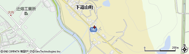 兵庫県加西市下道山町158周辺の地図