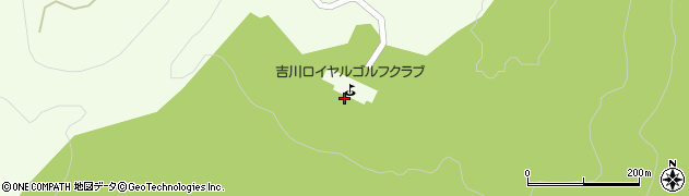 吉川ロイヤルゴルフクラブ周辺の地図