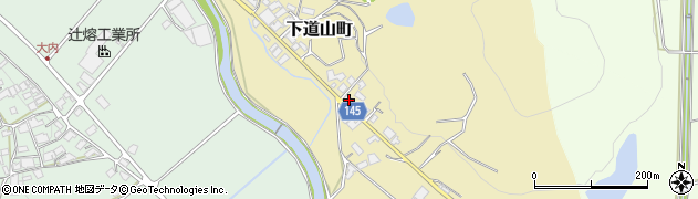 兵庫県加西市下道山町153周辺の地図