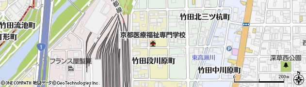 京都府京都市伏見区竹田段川原町207周辺の地図