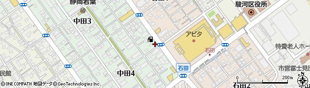 静岡石田郵便局 ＡＴＭ周辺の地図