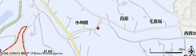 愛知県知多市佐布里小州橋26周辺の地図