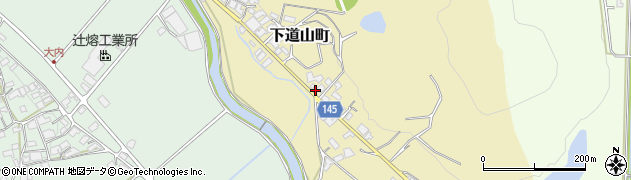 兵庫県加西市下道山町186周辺の地図