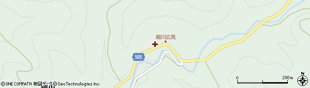 愛知県新城市細川広見57周辺の地図