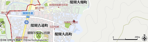 京都府京都市伏見区醍醐大高町20周辺の地図