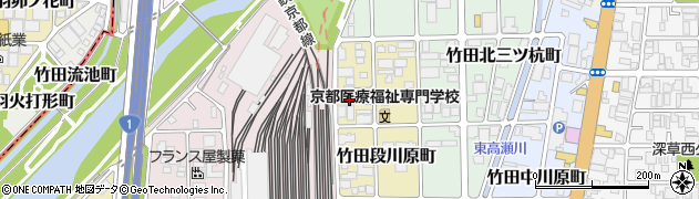 京都府京都市伏見区竹田段川原町193周辺の地図
