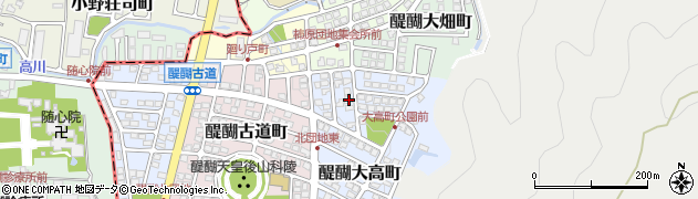 京都府京都市伏見区醍醐大高町7周辺の地図