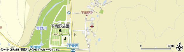 兵庫県三田市下青野394周辺の地図
