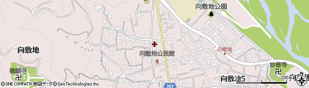 セブンイレブン静岡向敷地店周辺の地図