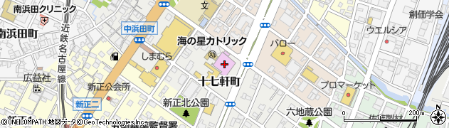花仲株式会社周辺の地図