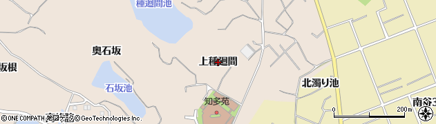 愛知県知多市日長（上種廻間）周辺の地図
