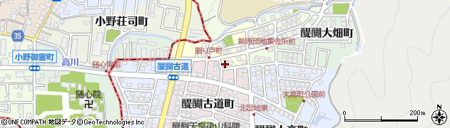 京都府京都市伏見区醍醐廻り戸町57周辺の地図