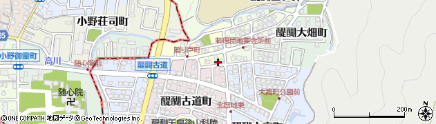 京都府京都市伏見区醍醐廻り戸町66周辺の地図