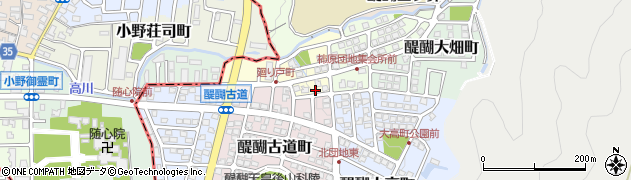 京都府京都市伏見区醍醐廻り戸町67周辺の地図