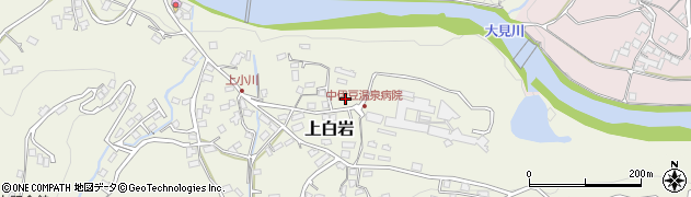 静岡県伊豆市上白岩1121周辺の地図