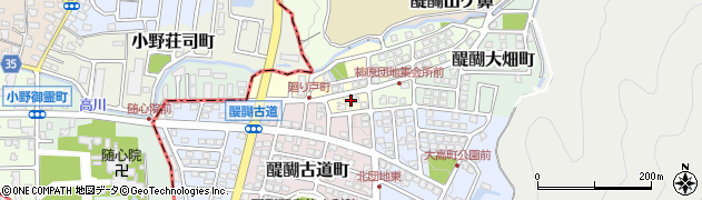 京都府京都市伏見区醍醐廻り戸町59周辺の地図