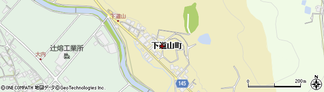 兵庫県加西市下道山町204周辺の地図