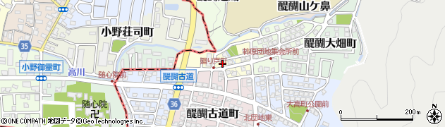 京都府京都市伏見区醍醐廻り戸町70周辺の地図