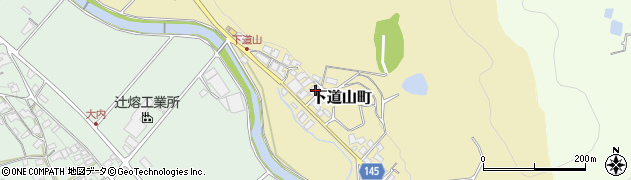 兵庫県加西市下道山町206周辺の地図