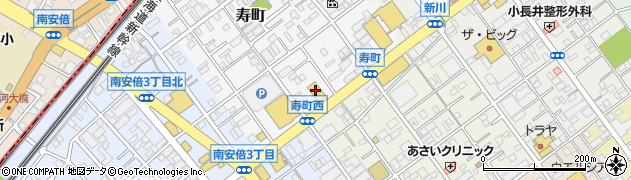 快活CLUB  静岡寿町店周辺の地図