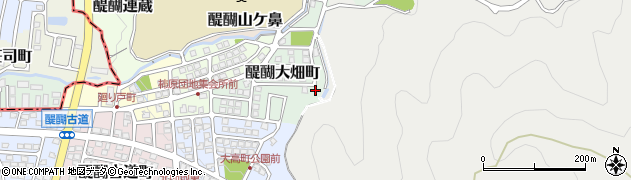京都府京都市伏見区醍醐大畑町144周辺の地図