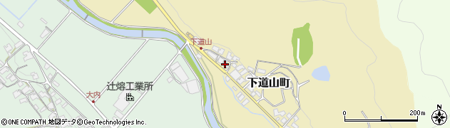 兵庫県加西市下道山町224周辺の地図