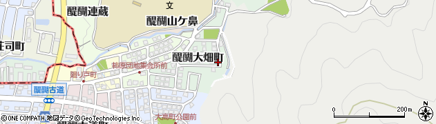 京都府京都市伏見区醍醐大畑町122周辺の地図