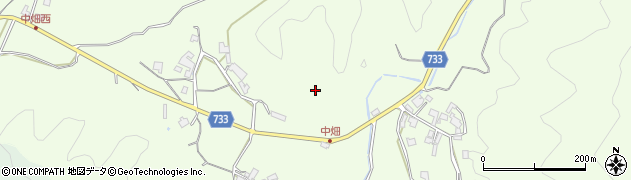 大阪府高槻市中畑周辺の地図