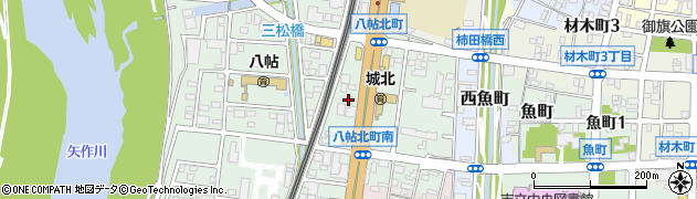 在日本朝鮮人総聯合会愛知県岡崎支部周辺の地図