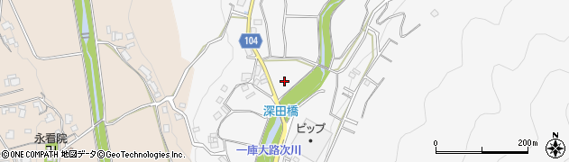 大阪府能勢町（豊能郡）柏原周辺の地図