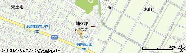 愛知県刈谷市小垣江町蚰ケ坪9周辺の地図