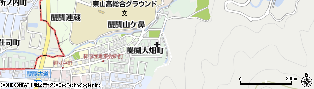 京都府京都市伏見区醍醐大畑町97周辺の地図