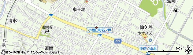 愛知県刈谷市小垣江町（石ノ戸）周辺の地図