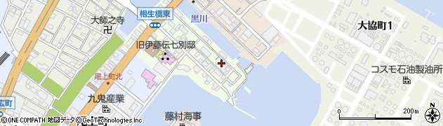 三重県四日市市高砂町周辺の地図